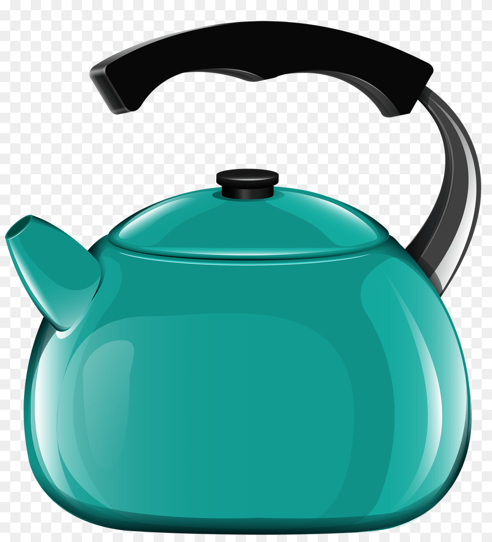 Blue Kettle Clipart, Cookware, Pot, Pottery Free Png