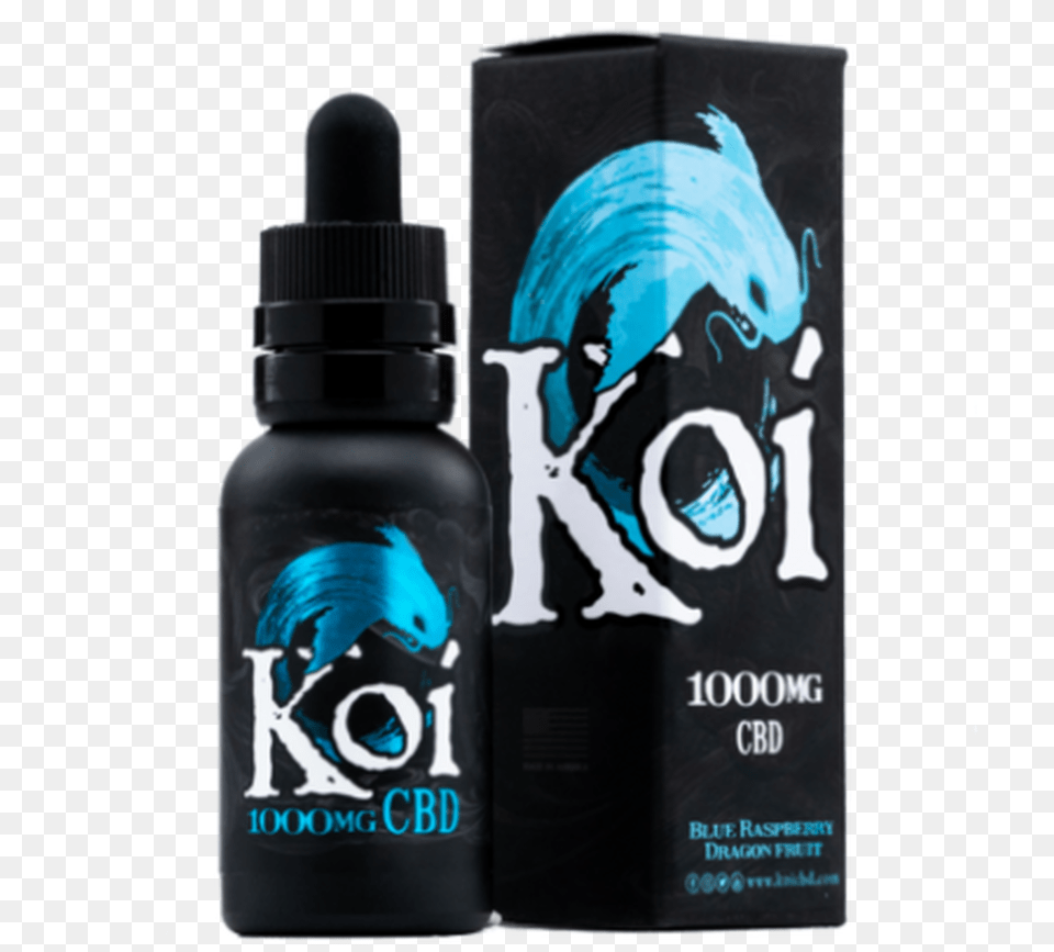 Blue Koi Cbd Vape Juice Blue Raspberry Dragon Fruit Blue Koi Cbd, Bottle, Adult, Male, Man Free Transparent Png