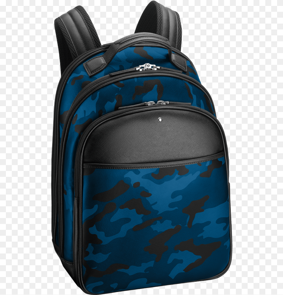 Blue Leather Backpack Small, Bag, Accessories, Handbag Png