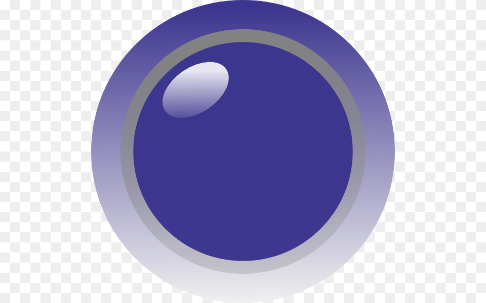 Blue Led Off Svg Clip Arts Circle, Sphere, Disk Free Png Download