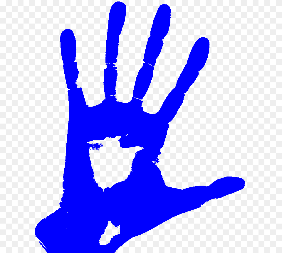 Blue Left Hand Left Hand, Body Part, Finger, Person, Face Png