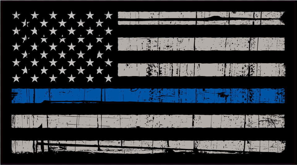 Blue Life Matters Flag, American Flag Free Png