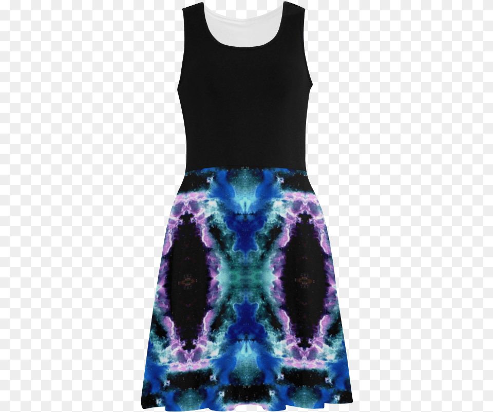 Blue Light Blue Metallic Diamond Pattern Atalanta Active Tank, Clothing, Skirt, Tank Top, Person Free Transparent Png