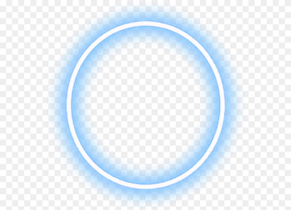 Blue Light Bluelight Neon Bluecircle Circle Neoncircle Circle, Plate Free Transparent Png