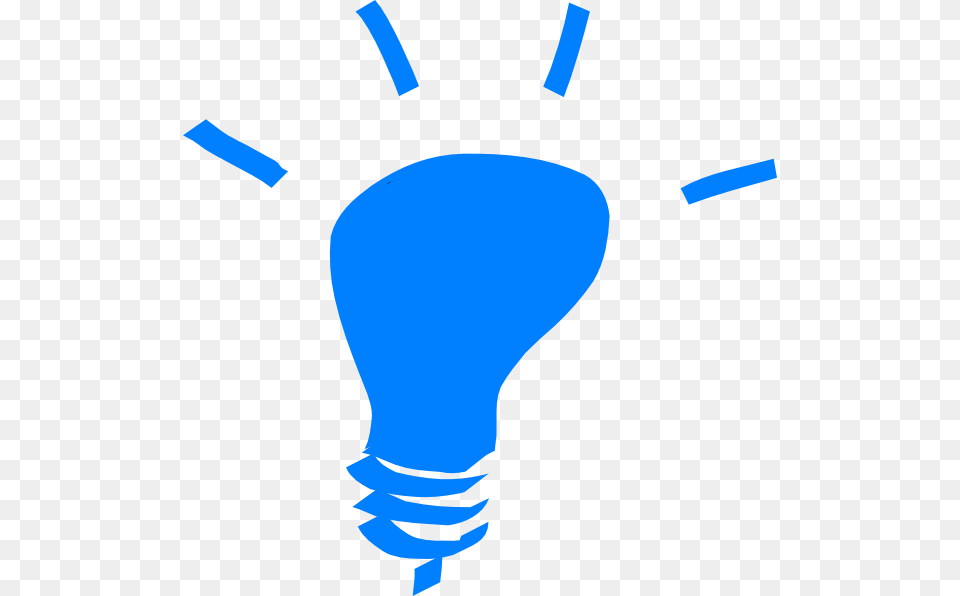 Blue Light Bulb Clip Art, Lightbulb Png Image