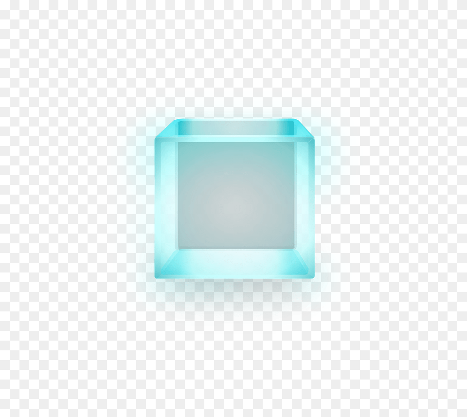 Blue Light Glass Display Box Clipart, Accessories, Gemstone, Jewelry Free Png Download