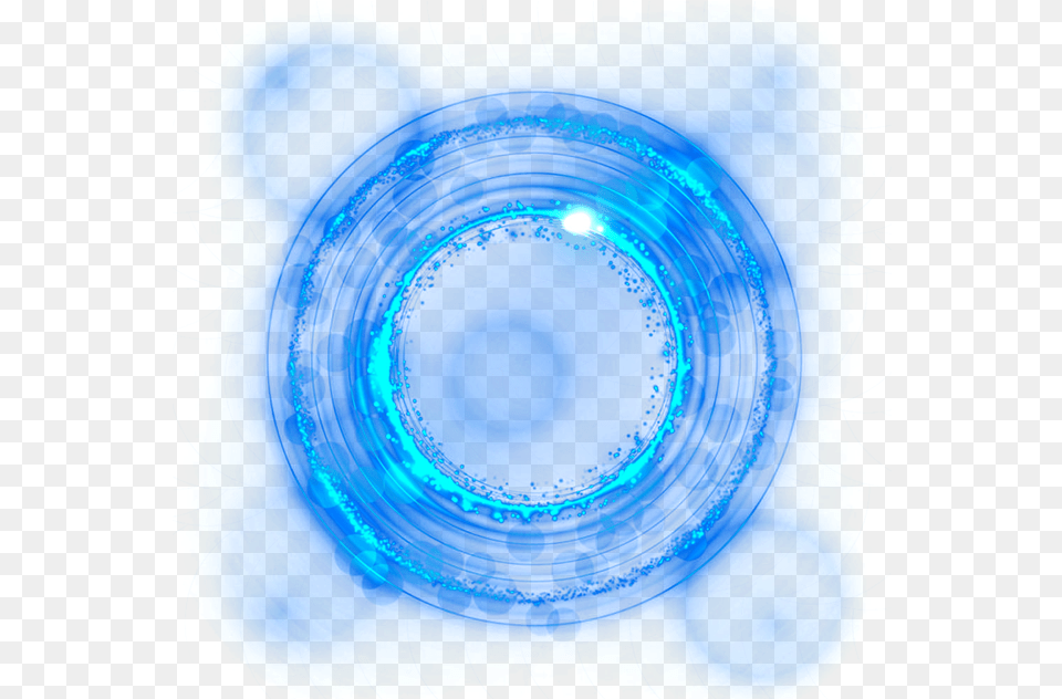 Blue Light Ring Effect Free Hq Clipart Blue Light Effect, Accessories, Flare, Sea, Outdoors Png