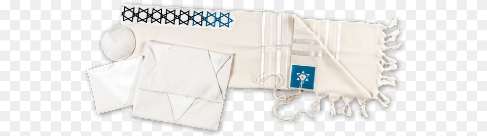 Blue Light Star Of David Tallit Envelope, Home Decor, Linen, Crib, Furniture Png