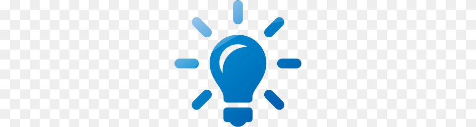 Blue Lightbulb Idea Icon, Light, Lighting Free Transparent Png
