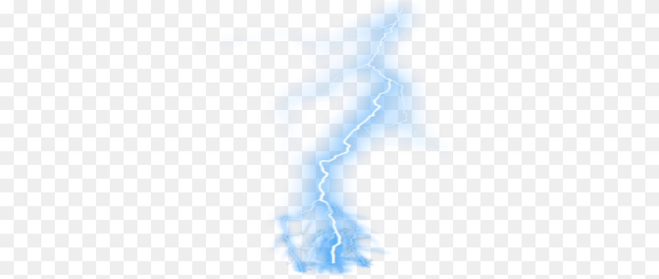 Blue Lightning Bolt 2 Lighting Bolt Real, Nature, Outdoors, Sea, Water Free Png Download