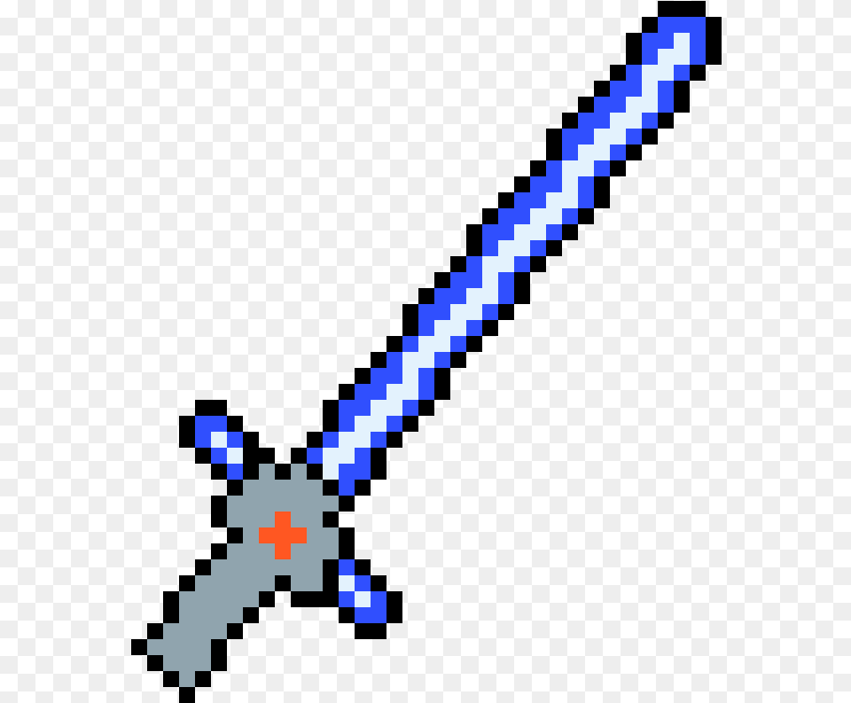 Blue Lightsaber, Sword, Weapon Png