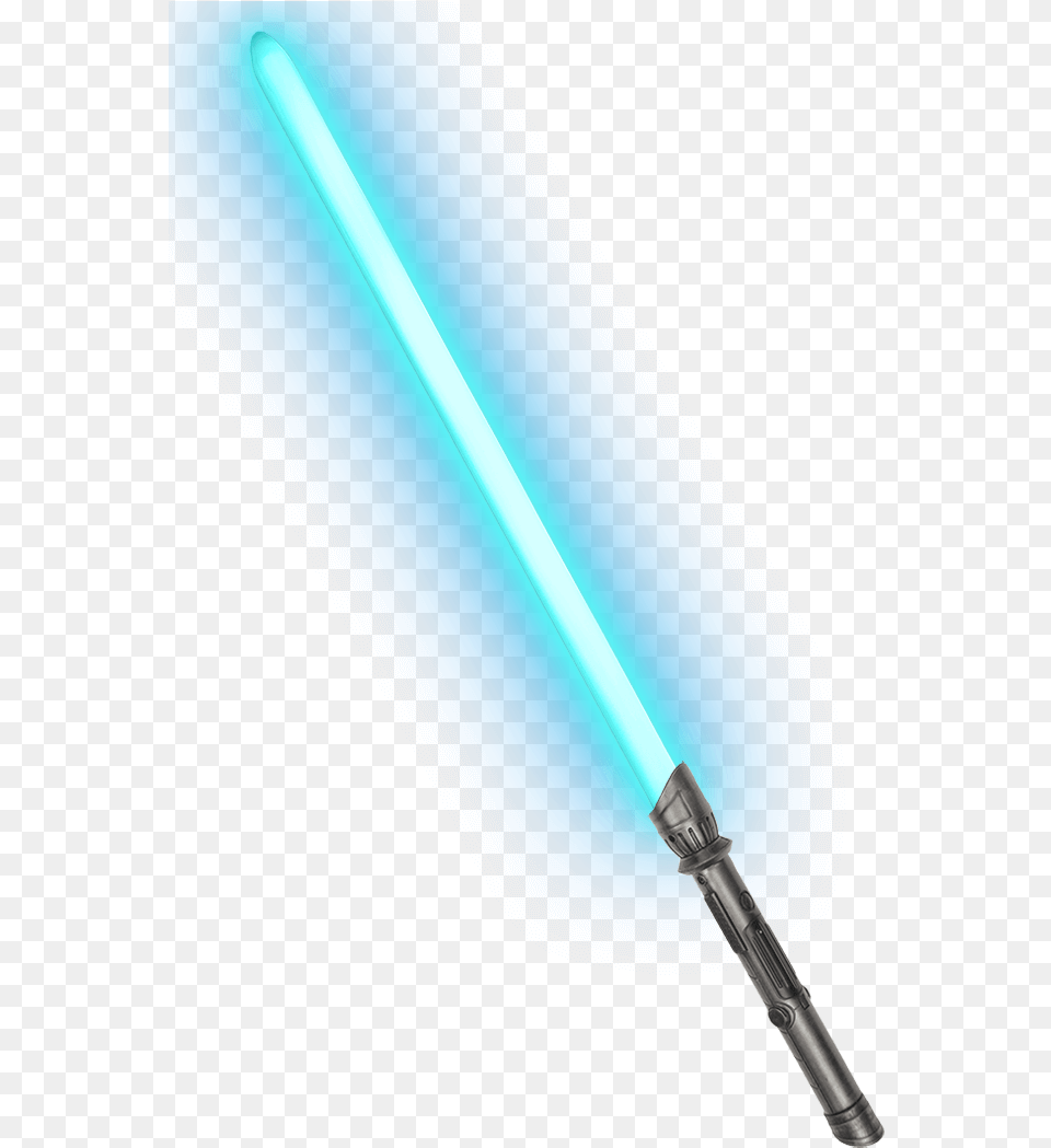 Blue Lightsaber Background Blue Lightsaber, Light, Sword, Weapon Free Png