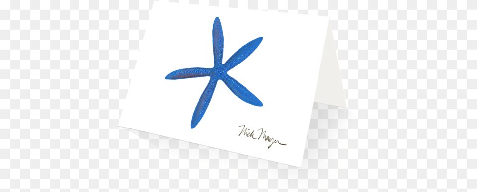 Blue Linckia Starfish Boxed Cards Starfish, Animal, Sea Life, Blade, Dagger Free Png