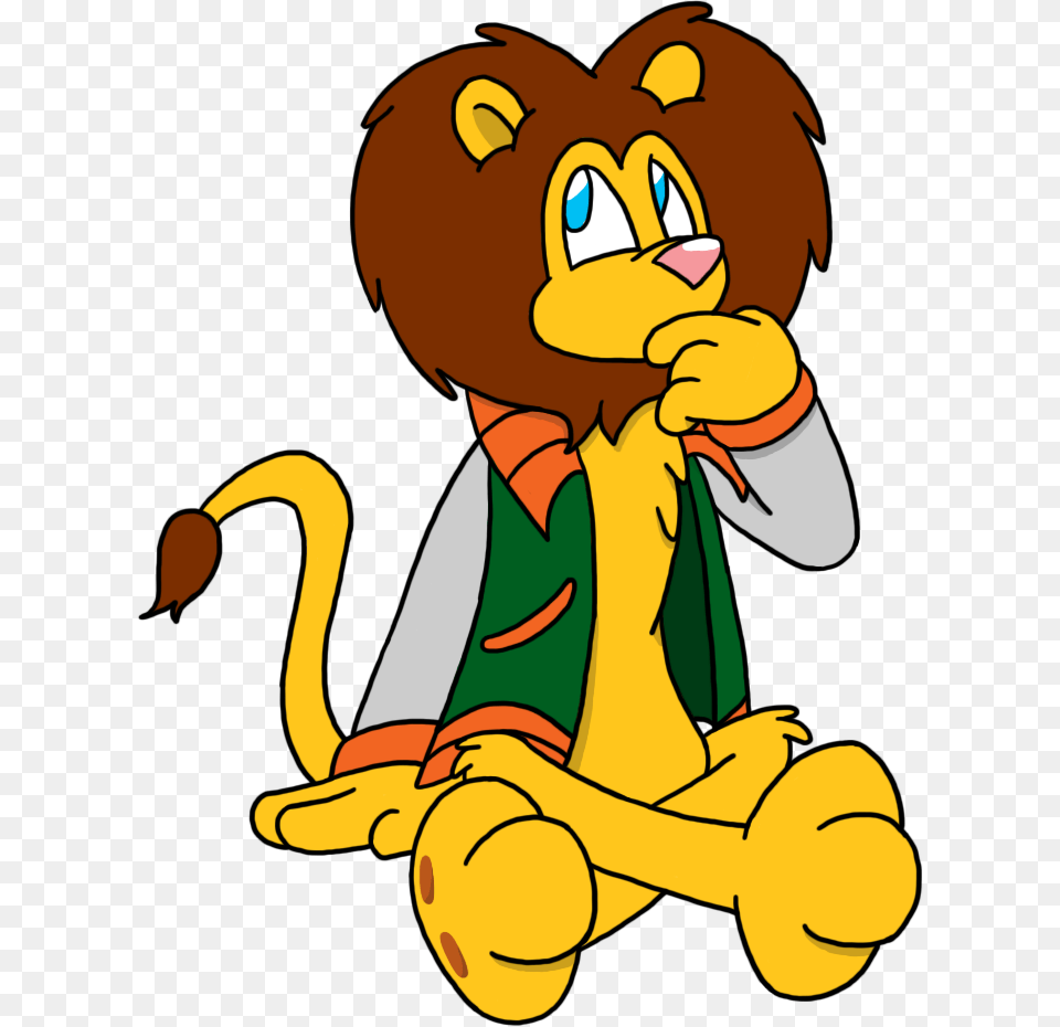 Blue Lion Clip Art, Baby, Cartoon, Person Free Png Download