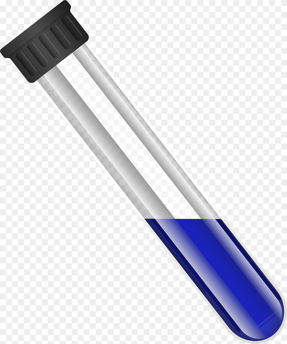 Blue Liquid In Laboratory Test Tube Clipart Png Image