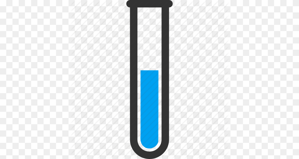 Blue Liquied Chemical Analysis Chemistry Lab Test Tube, Cutlery Png Image