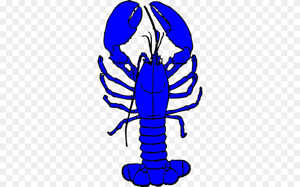 Blue Lobster Clip Art, Animal, Food, Invertebrate, Sea Life Png Image
