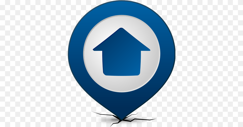 Blue Location Icon Blue Home Location Icon, Balloon, Aircraft, Transportation, Vehicle Png Image