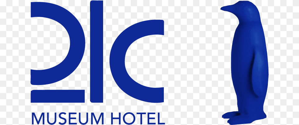Blue Logo With Penguin 01 01 21c Museum Hotel Logo, Animal Png