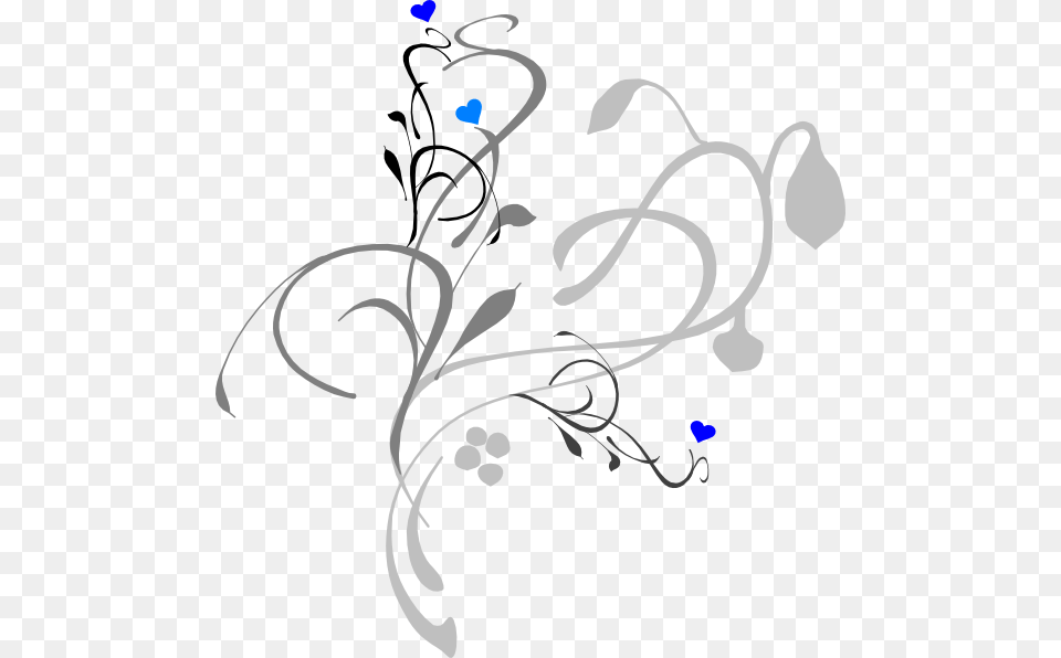 Blue Love Birds Clipart, Art, Floral Design, Graphics, Pattern Png Image
