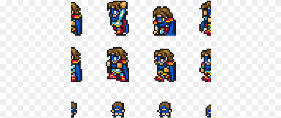 Blue Mage Sprites Ff Blavest, Art, Stained Glass, Person, Head Free Transparent Png
