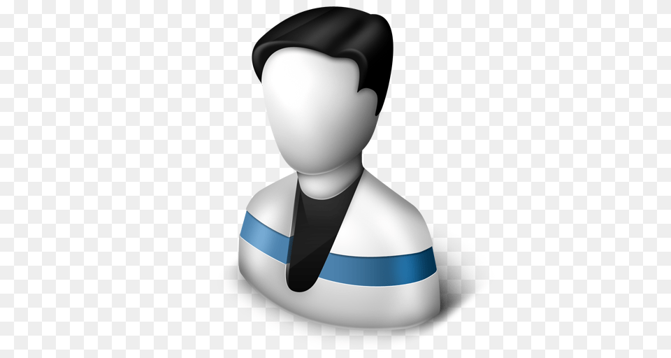 Blue Male Man Running User Icon, Accessories, Formal Wear, Tie, Clothing Free Transparent Png