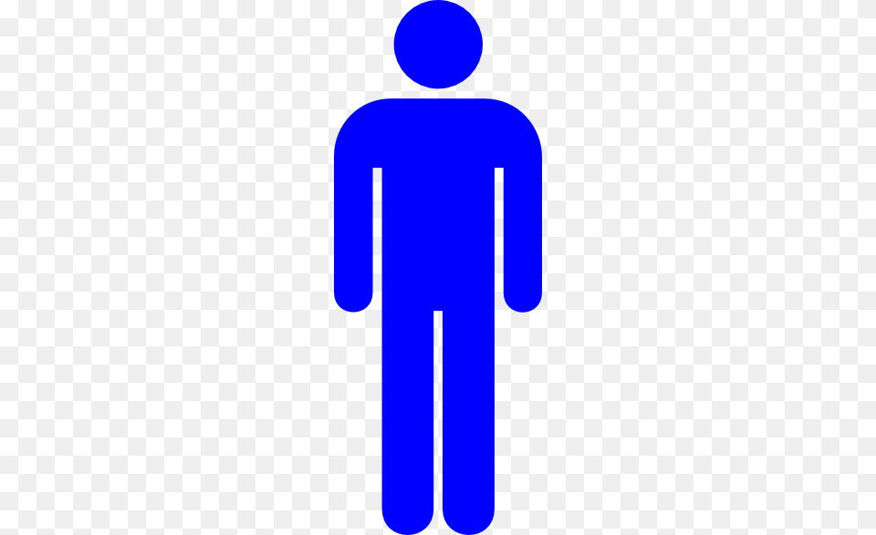 Blue Man Clip Art Male Toilet Sign Blue, Symbol, Logo Free Transparent Png