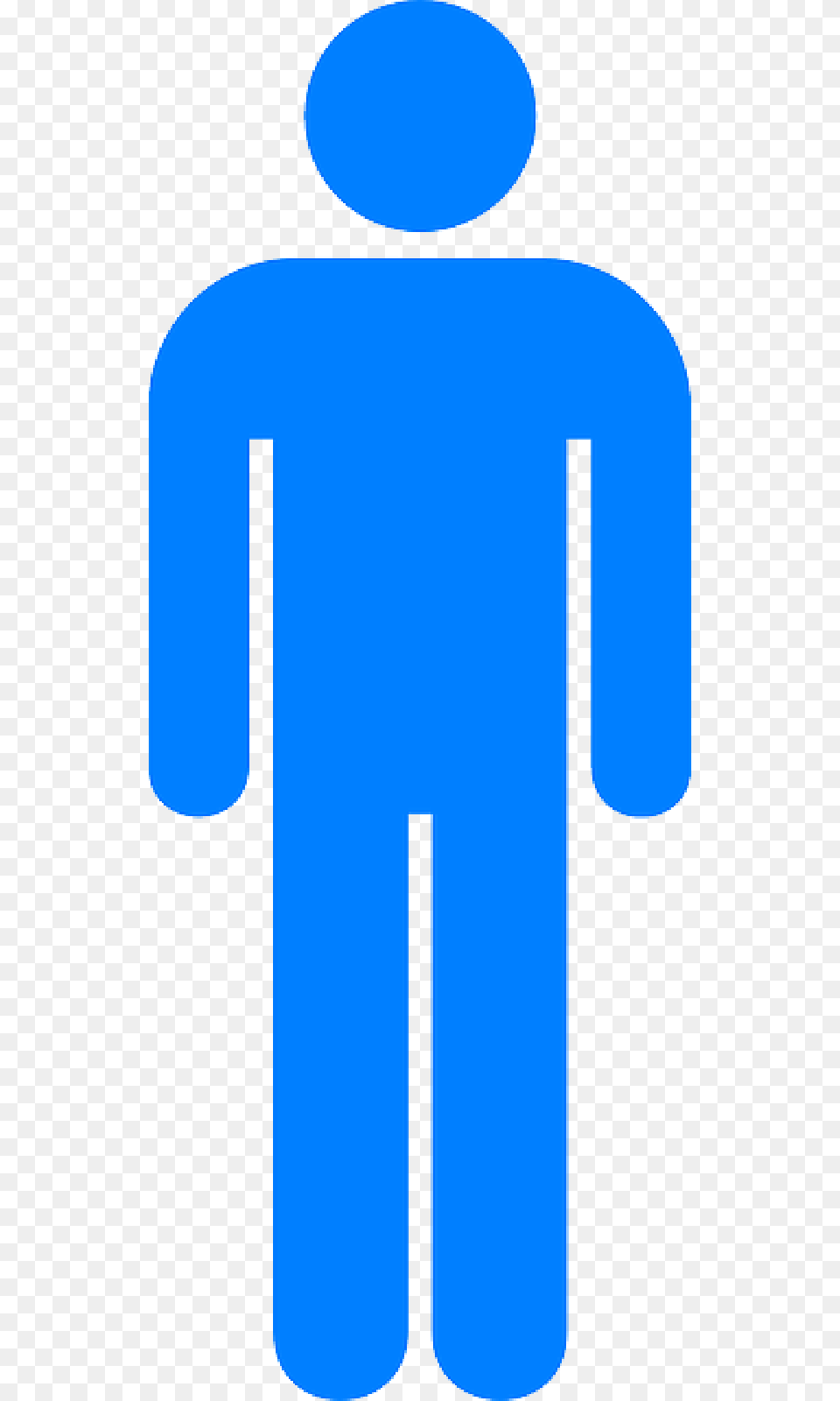 Blue Man Toilet, Sign, Symbol, Road Sign Free Transparent Png