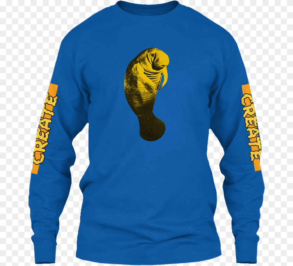 Blue Manatee Islam Is My Deen Jannah Is My Dream T Shirt, Clothing, Sleeve, Long Sleeve, Adult Free Transparent Png