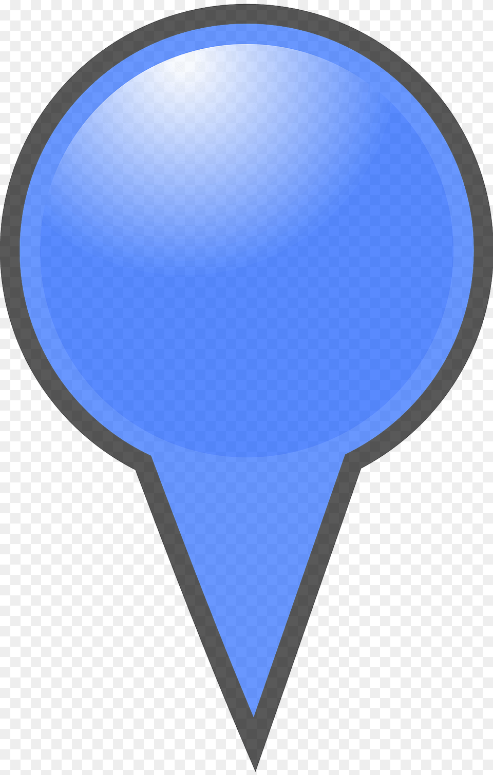 Blue Map Marker Clipart, Balloon, Lighting Free Png Download