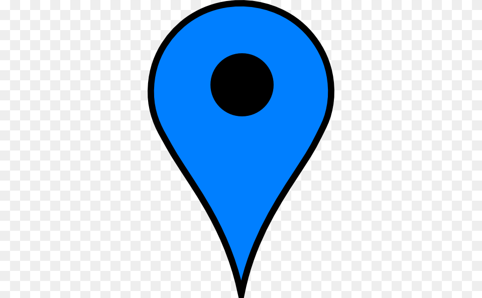 Blue Map Pin, Balloon, Bow, Weapon Free Png Download