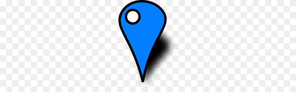 Blue Map Pin With White Dot Clip Arts For Web, Balloon Free Png