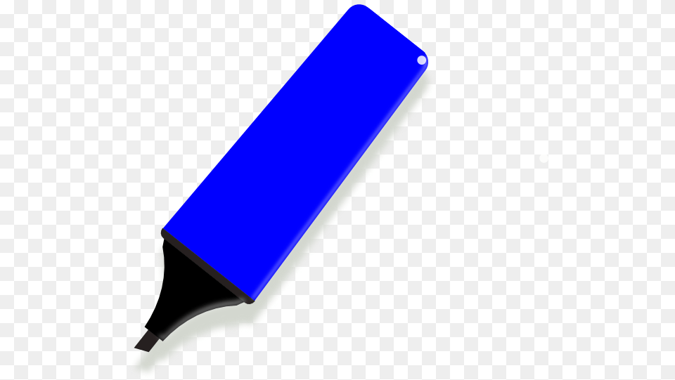 Blue Marker Clip Art At Clker Marker Clip Art, Blade, Razor, Weapon Free Png