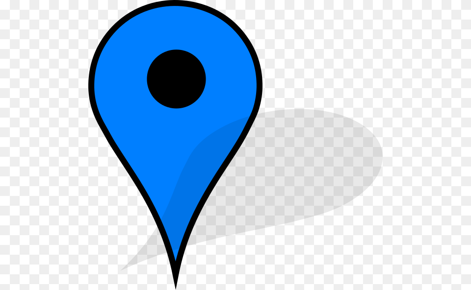 Blue Marker Google Maps, Balloon Free Png Download