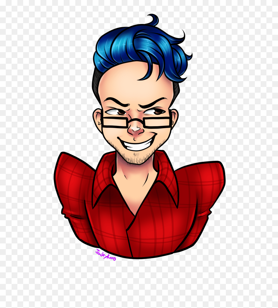 Blue Markiplier, Adult, Publication, Person, Woman Free Transparent Png