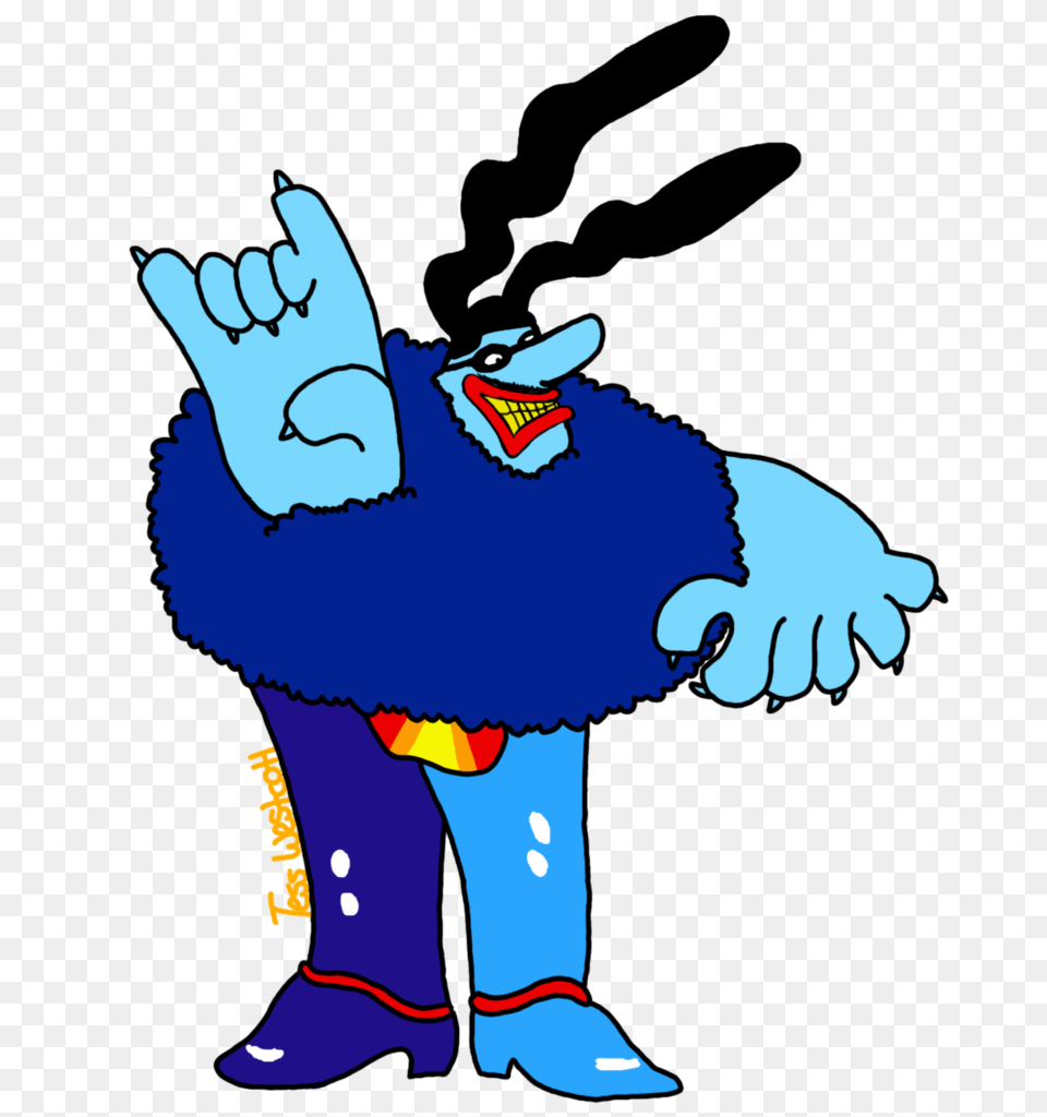 Blue Meanie Yellow Submarine Picture John Lennon, Baby, Person, Face, Head Png