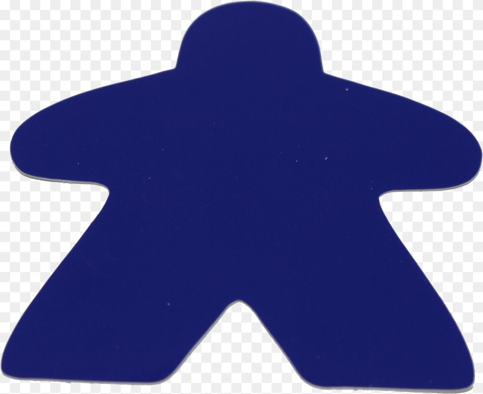 Blue Meeple Sticker Toy, Symbol Free Png Download