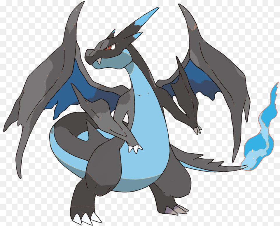 Blue Mega Charizard Y, Baby, Person Png Image