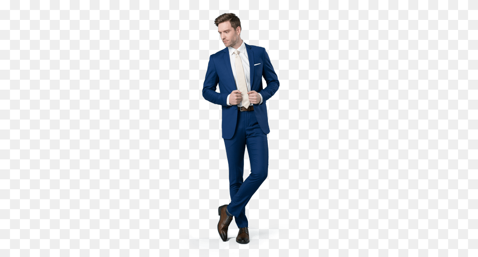 Blue Men Suit, Tuxedo, Blazer, Clothing, Coat Free Transparent Png