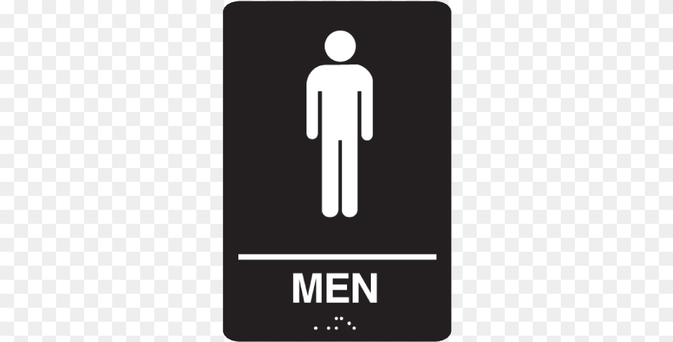 Blue Men Women Bathroom Sign Quality Sign Plastic Mens Restroom Sign, Symbol, Road Sign Free Transparent Png