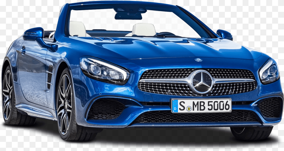 Blue Mercedes Benz Sl Class Car Mercedes Benz Car, Transportation, Vehicle, Machine, Wheel Free Transparent Png