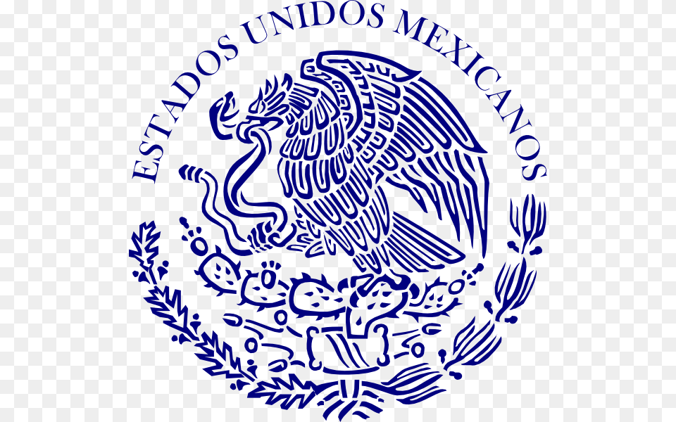 Blue Mexico Seal Clip Art, Logo Free Transparent Png