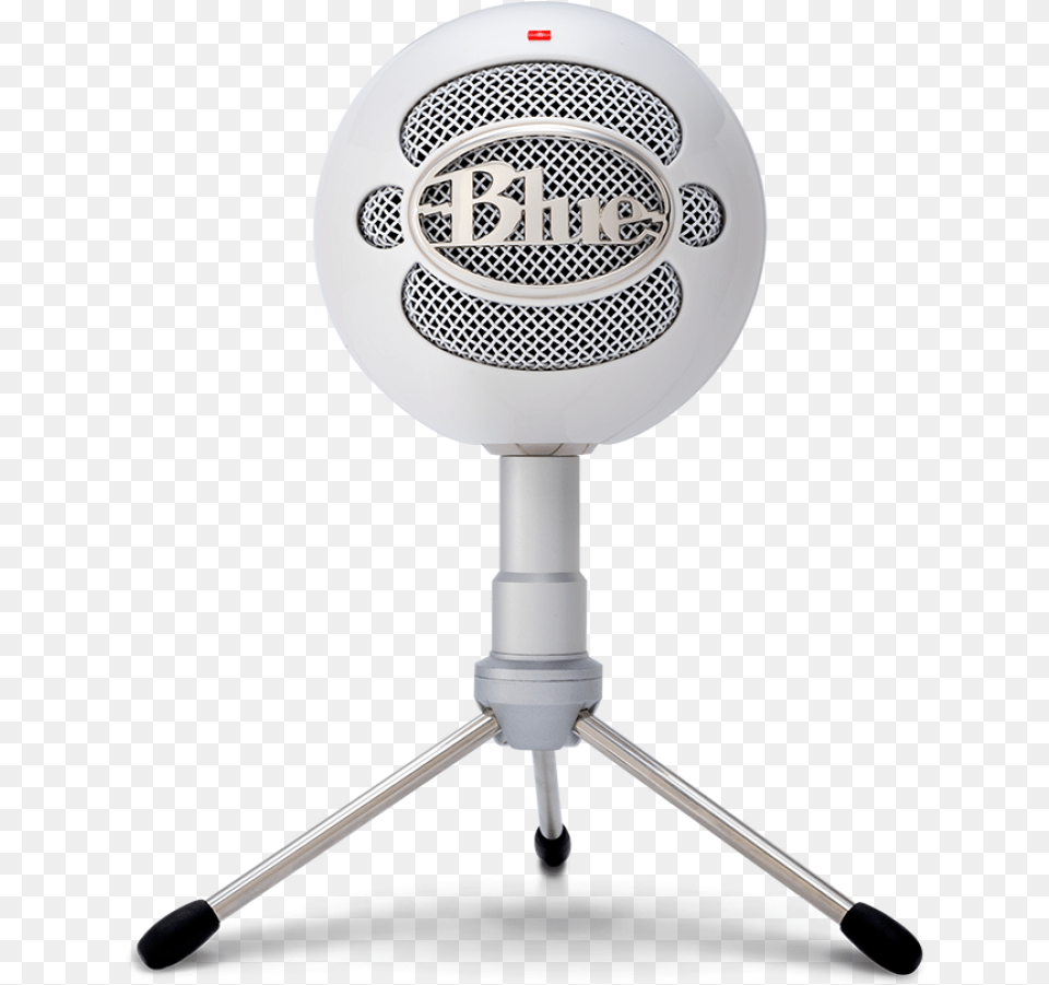 Blue Microphones Snowball Ice Condenser Usb Microphone White Blue Snowball Ice Mic, Electrical Device Free Png Download