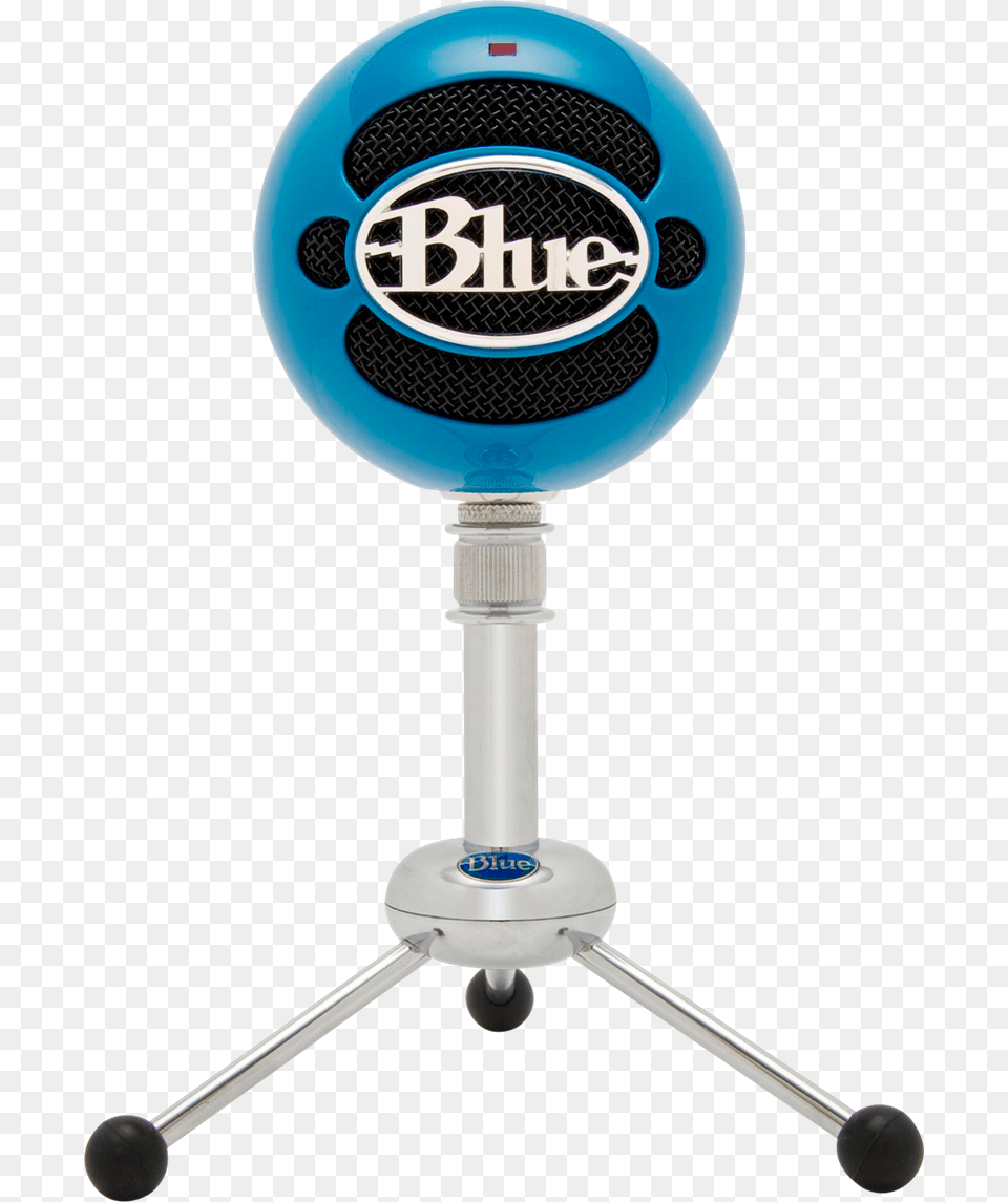 Blue Microphones Snowball Neon Blue Blue Snowball Mic Blue, Electrical Device, Microphone, Mace Club, Weapon Png Image