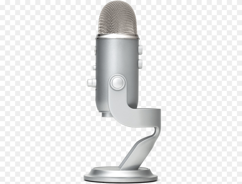 Blue Microphones Yeti Usb Microphone Silver Shunn Achala Serial Number On A Blue Yeti, Electrical Device, Bottle, Shaker Free Png