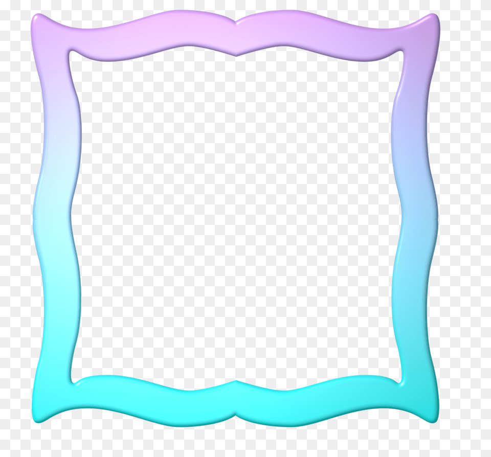 Blue Mixture Frame Free Png