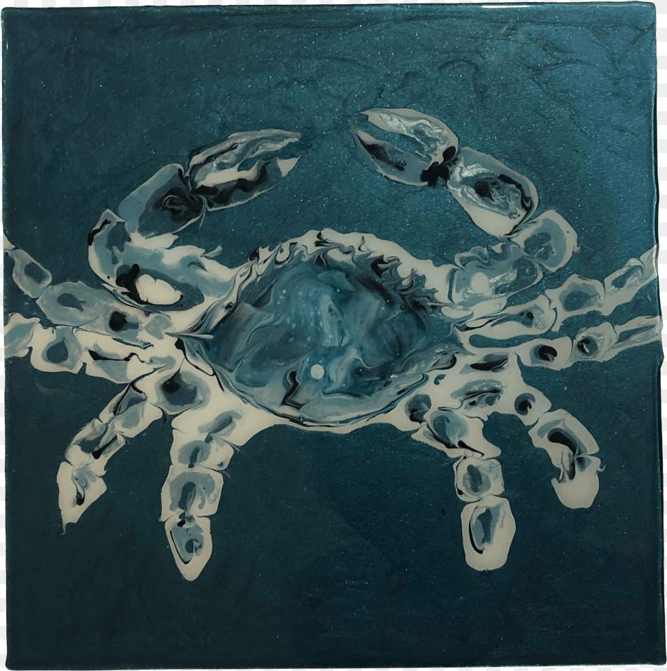 Blue Moon Art Crab Painting Chesapeake Blue Crab Free Transparent Png