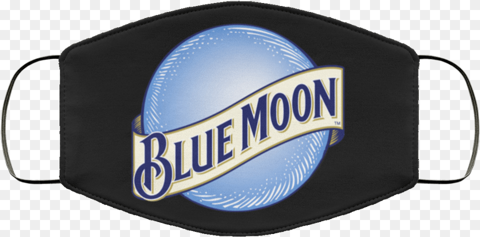 Blue Moon Beer Face Mask Washable Reusable For Volleyball, Baseball Cap, Cap, Clothing, Hat Free Transparent Png