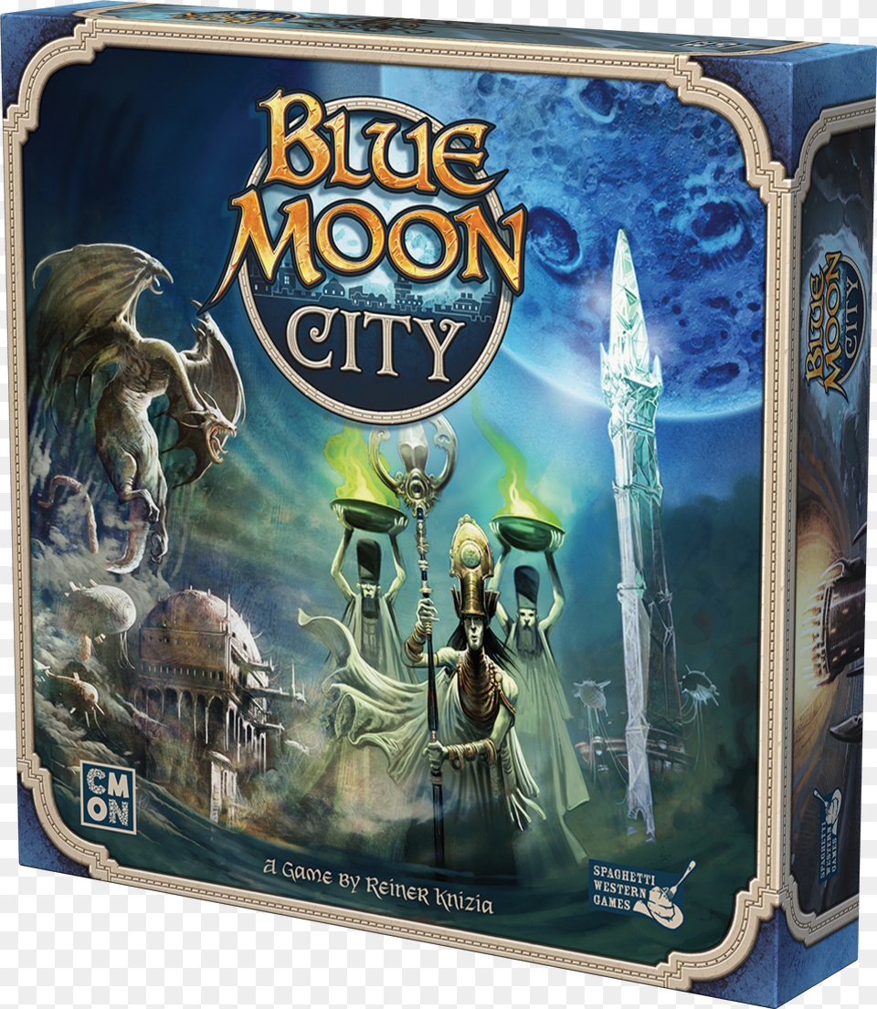 Blue Moon City Cmon Free Png