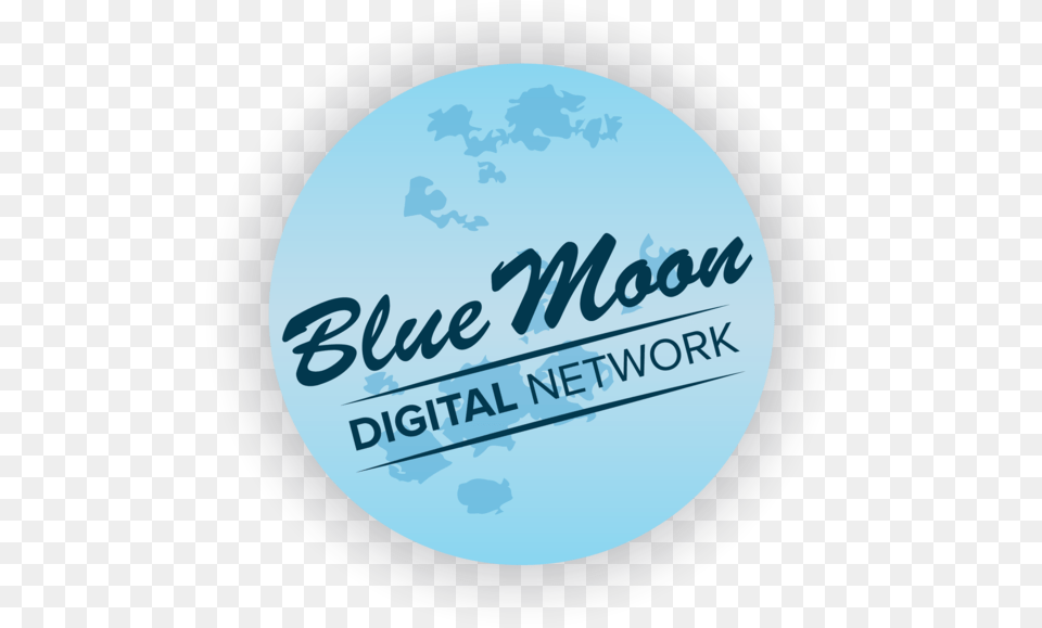 Blue Moon Digital Network Superior Bat, Logo, Disk, Astronomy, Nature Free Transparent Png